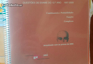 Matemática GAVE 12º ano 1997-2005 Portes Incluídos