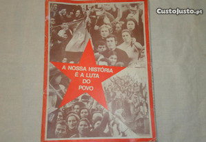 Coleção de 20 cartazes do PCP desde 1921-1975