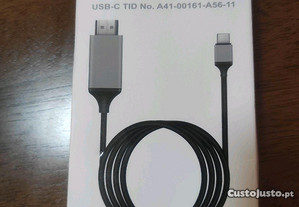 Cabo adaptador USB-C para HDMI com 2m
