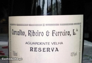Aguardente Velha - Carvalho, Ribeiro & Ferreira - Reserva