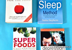 Livros de Nutrição e Saúde Mental (em inglês)