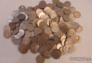 165 moedas de 5$00 do ano 1963-1986