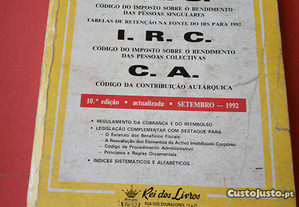 Códigos de IRS, IRC e CA 1992 Rei dos Livros