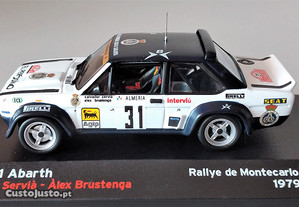 Miniatura 1:43 Fiat 131 Abarth #31 Salvador Servià Rallye Monte Carlo 1979