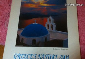 Calendário da Grécia 2004 para colecionadores
