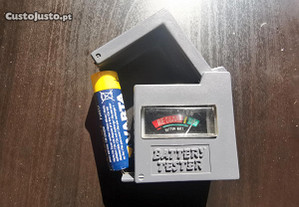 Testador de baterias e pilhas de bolso / Battery Tester