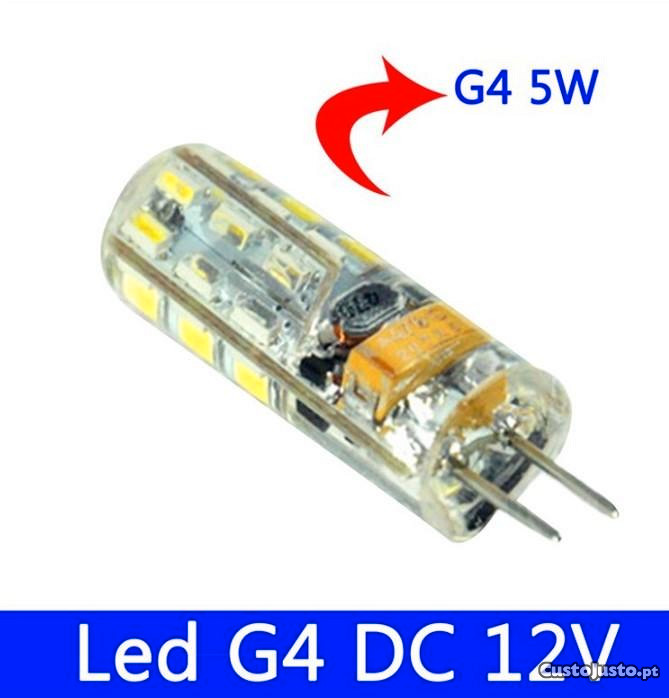 Lâmpada LED G4 24Led 5W 12V à venda Peças e acessórios