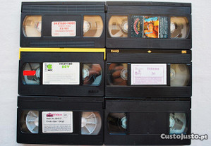 Cassetes VHS Adultos/Porno