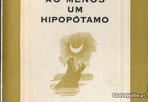 Natália Nunes. Ao Menos um Hipopótamo. Desenhos de Lima de Freitas. Introdução de José Saramago.