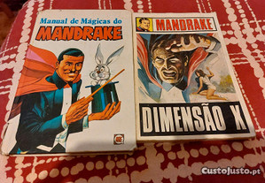 Manual de Mágicas do Mandrake e Mandrake Dimensão X