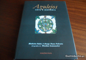 "Azulejos - Arte e História" de Rioletta Sabo e Jorge Nuno Falcato - 1ª Edição de 1998