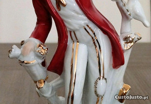 Estatueta em porcelana do Sri Lanka