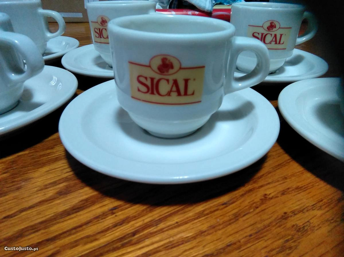 Chávenas de café Sical