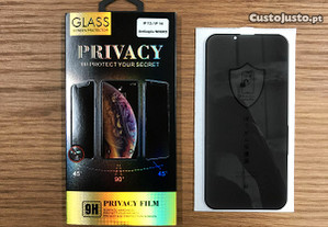 Película de vidro privacidade / Película Anti-Spy para iPhone 14