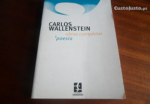 "Obras Completas - 1 Poesia" de Carlos Wallenstein - 1ª Edição de 1998