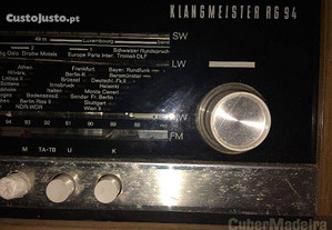 Radio antigo antigo Siemens; D S. &: Klangmeister RG94