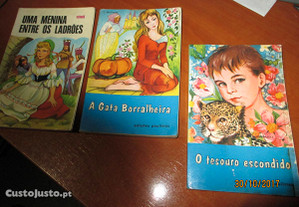 3 livros juvenis antigos - edições paulistas
