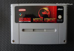 Jogo Super Nintendo Mortal Kombat