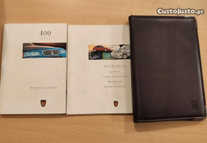 Rover 400 MK2 - Manual de Proprietário