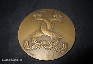 Medalha em Bronze Exposição Europeia de Arte e Cultura Descobrimentos Portugueses