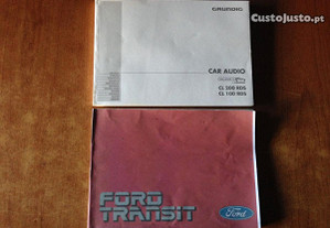 Livros Manuais Ford Transit Mk 3 - 1985