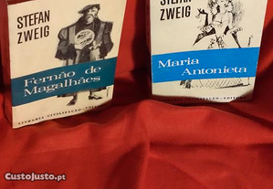 2 livros de Stefan Zweig - Livraria Civilização: Fernão de Magalhães / Maria Antonieta