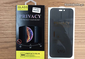 Película de vidro privacidade / Anti-Spy para iPhone 14 Pro Max