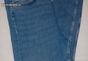 Jeans elásticas cintura subida 42 da Zara