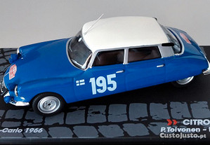 * Miniatura 1:43 Citroen DS 21 Pauli Toivonen | Rally Monte Carlo 1966