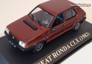 Miniatura 1:43 SEAT RONDA CLX (1982) Colecção Queridos Carros Anos 80 / 90 | Matricula Portuguesa