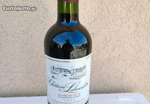 Garrafa vinho Bordeaux