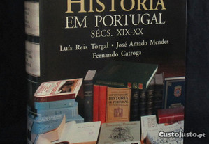 Livro História da História em Portugal Luís Reis Torgal