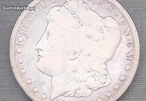Moeda USA - Morgan Dollar Prata 1898