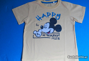 T-shirt Mickey 3 anos