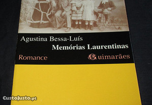 Livro Memórias Laurentinas Agustina Bessa-Luís