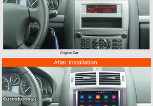 Auto-rádio Android 11 Peugeot 407 2004 a 2011