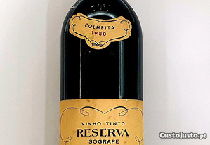 Vinho Tinto Sogrape Reserva 1980 Raro