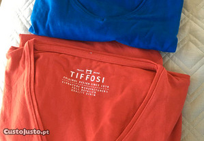 Conjunto 2 t-shirts básicas tiffosi (M)