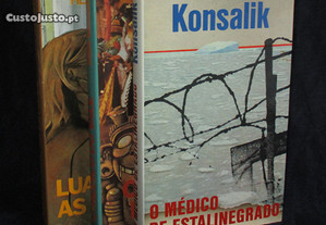 Livros de Heinz Konsalik Luar sobre as Estepes O Médico do vale O Médico de Estalinegrado