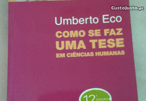 Como Fazer uma Tese de Umberto Eco