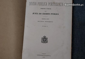 Coleção de Leis da Dívida Pública Portuguesa-Tomo I-1883