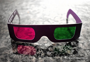 Óculos para Imagens em Três Dimensões (3D)