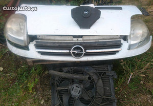 Opel Vivaro 1.9dci. Frente completa, radiador