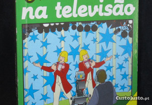 Livro Uma Aventura na Televisão Ana Maria Magalhães e Isabel Alçada