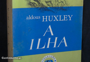 Livro A Ilha Aldous Huxley Colecção Dois Mundos Livros do Brasil