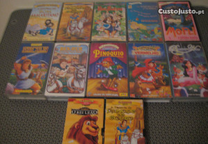 Filmes VHS Animação Vários III - 1EUR