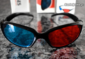 Óculos para Imagens em 3D (Três Dimensões)