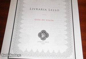 Guia de visita da Livraria Lello - Porto