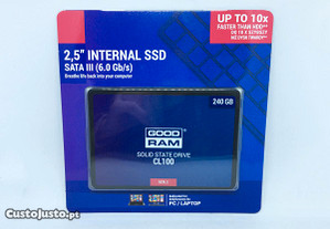 Disco SSD 240gb 2.5" SATA III - Goodram - Novo