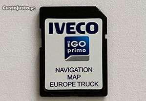 Cartão gps Iveco Truck Stralis / Daily Europa 2022-2023 novo